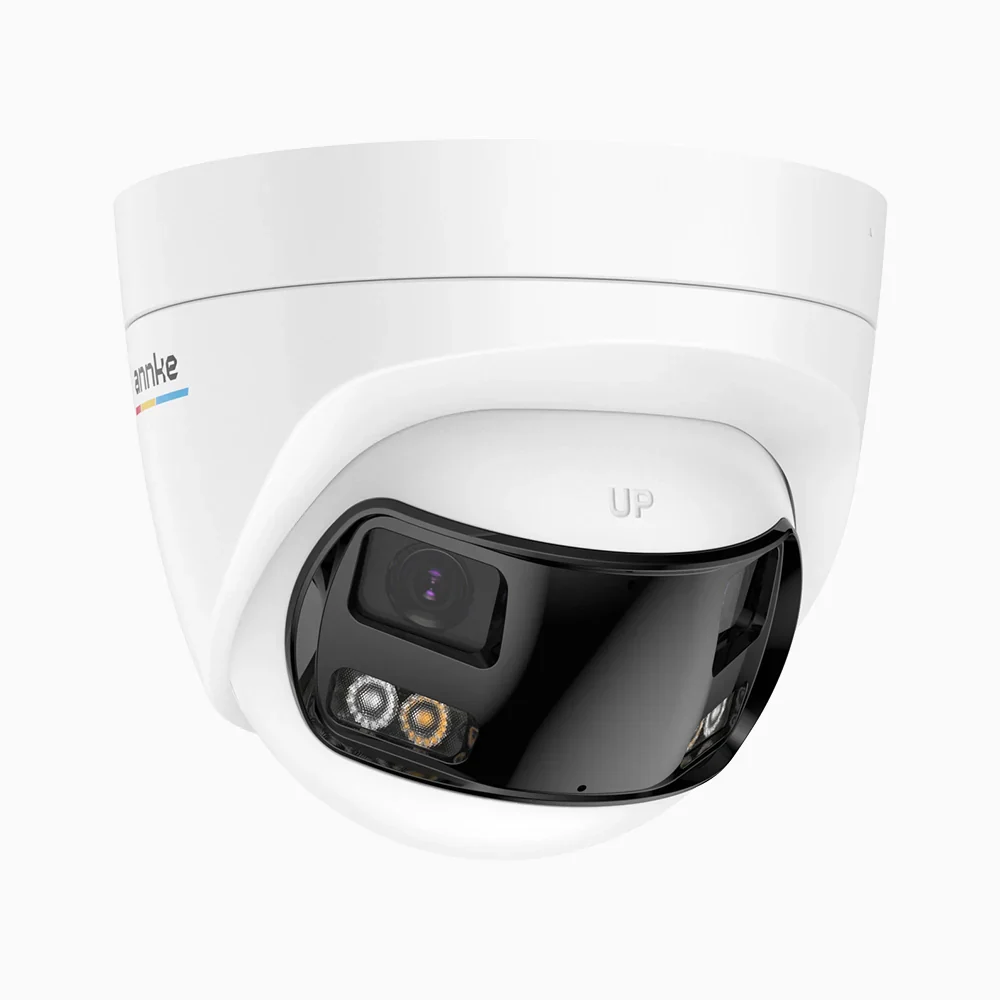 ACD500 - Telecamera videosorveglianza analogica 3K, doppio obiettivo, panoramica 180°, visione notturna intelligente Dual Light, Microfono Incorporato, protezione IP67 - Image 3