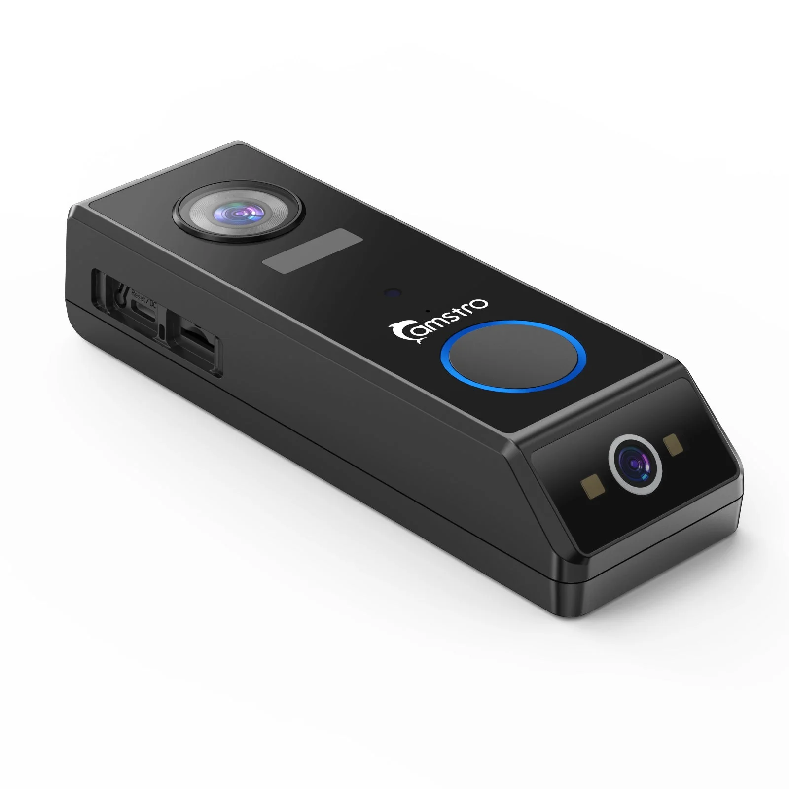 Camstro 2K+1080P Smart Video Doorbell, Two-Way Audio, Customised Human Detection, Day Night Vision, 5200mAh Rechargeable Battery, Support TF Card & Cloud Storage, Work with Alexa and Google Assistant - Image 5