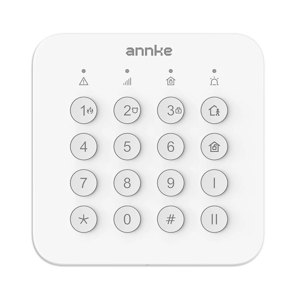 ANNKE Kit Allarme Wireless 9 Pezzi Tutto-in-Uno – Sistema di Sicurezza per Casa e Azienda con Monitoraggio Professionale 24/7, Sistema Antifurto Espandibile Fai-da-Te, Installazione Facile, Controllo tramite App - Image 4