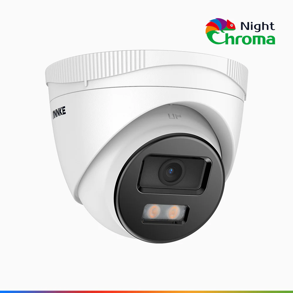 NightChroma<sup>TM</sup> NC500 – Telecamera di Sicurezza Acme Bullet PoE IP 3K Visione Notturna True Full Color (0.001 Lux), f/1.0 Super apertura, allineamento attivo, microfono integrato, slot scheda MicroSD - Image 3