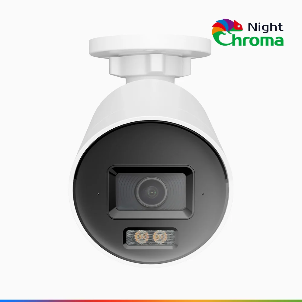 NightChroma<sup>TM</sup> NC800 – Telecamera di Sicurezza PoE IP Acme 4K UHD Visione Notturna Full Color con Straordinaria Apertura  f/1.0, Compatibile con Alexa - Image 4