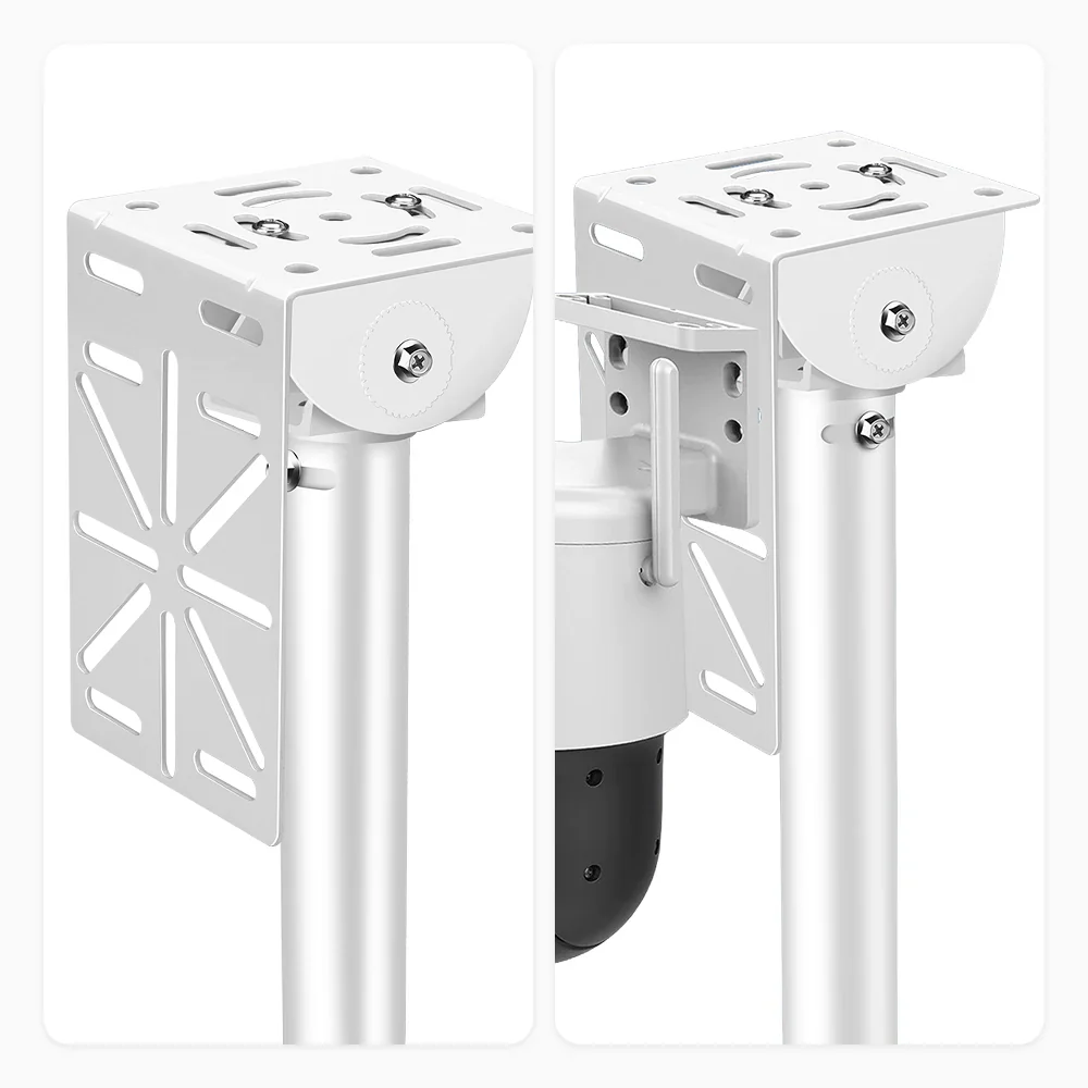 Staffa di montaggio per telecamera di sicurezza, in metallo resistente, installazione a parete o soffitto, per telecamere turret, dome e bullet, compatibile con telecamere di sicurezza standard - Image 12
